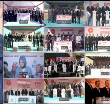 Cumhurbaşkanı Erdoğan: 40 gün sonra atılan temel kapasitemizin büyüklüğünü gösteriyor