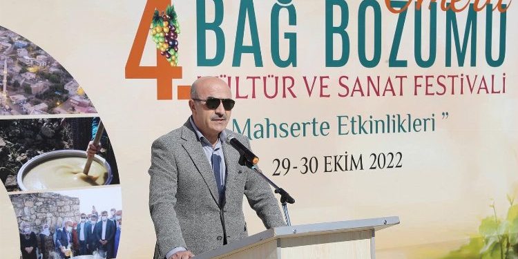Mardin Valisi Bağ Bozumu Kültür ve Sanat Festivali'nde