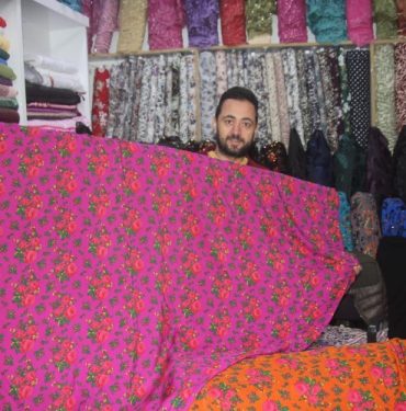 Mardin'de asırlık kumaşlar moda oldu