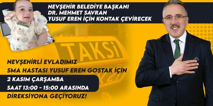 Mehmet Savran'dan SMA'lı minik Yusuf için şoför koltuğunda