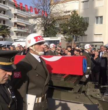 Bursa Mudanya'da Pençe Kilit şehidine veda