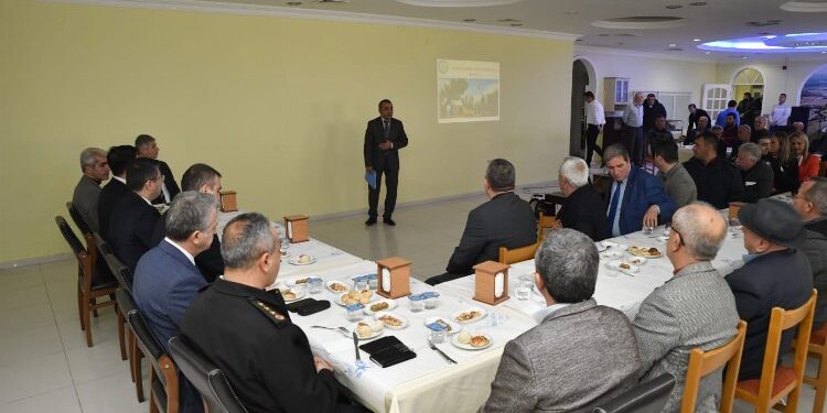 Edirne İpsala'da Sulama Birliği toplantısı yapıldı
