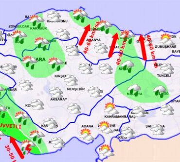 Meteoroloji'den kuvvetli rüzgar uyarısı!