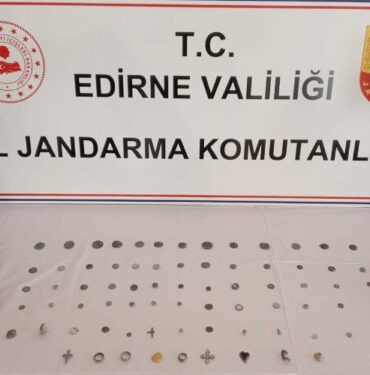 Uzunköprü’de tarihi eser operasyonu