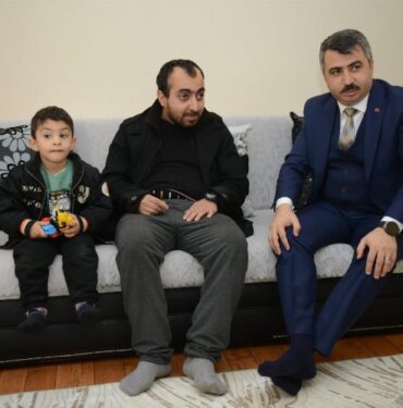 Bursa Yıldırım'da Başkan Yılmaz'dan 'özel' ziyaret