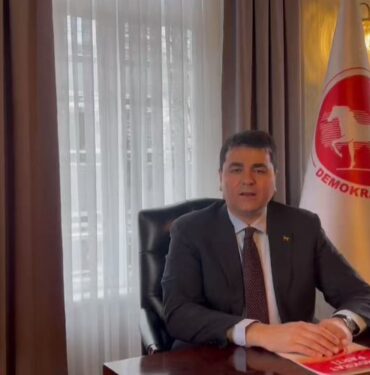 DP lideri Uysal'dan videolu mesaj..