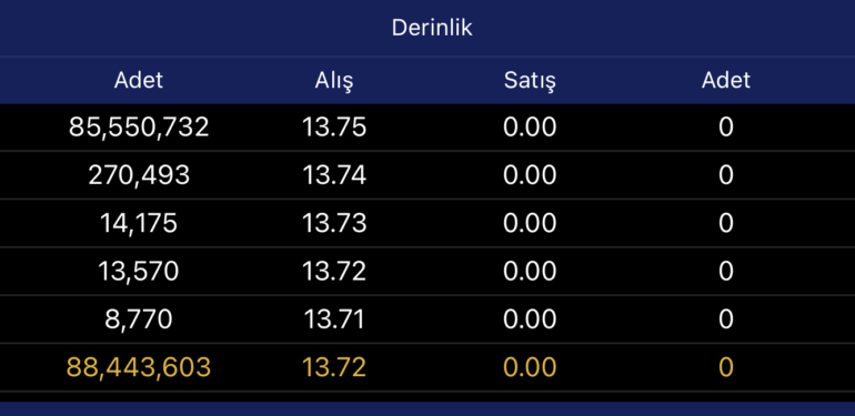 İlk İşlem Gününde, Tavan Fiyatta Bekleyen Lot Sayısı Dikkat Çekti