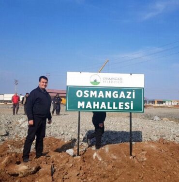 Gaziantep İslahiye'ye 'Osmangazi' Mahallesi