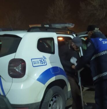 Kocaeli Zabıtası barınma için devriyede