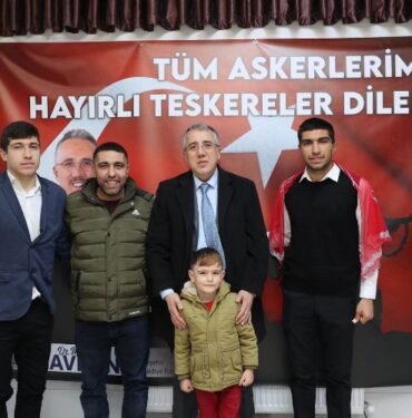 Nevşehir'de asker uğurlama töreni