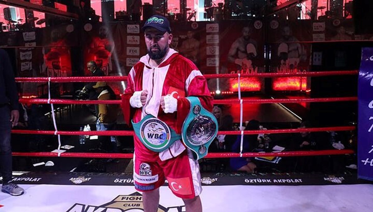 Serdar Avcı WBC Silver Assian kemerini depremzedeler için bağışladı