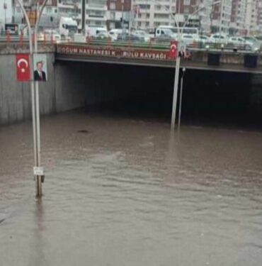 Diyarbakır’a aşırı yağış uyarısı