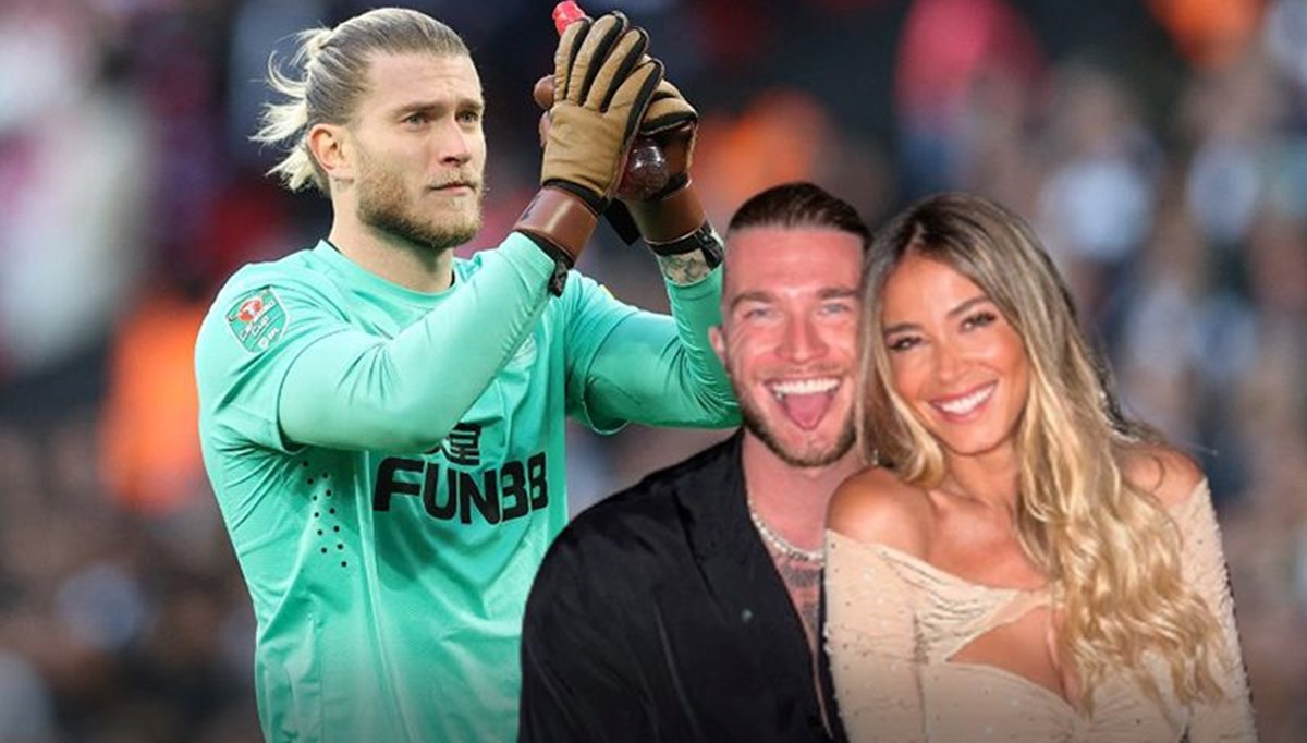 İtalyan spor spikeri Diletta Leotta ile Newcastle United'ın yıldızı Karius: Yakında üç kişi olacağız