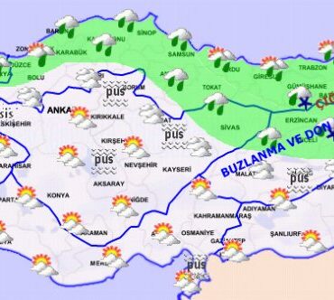 Karadeniz'e sağanak, Doğu'ya kar yağışı