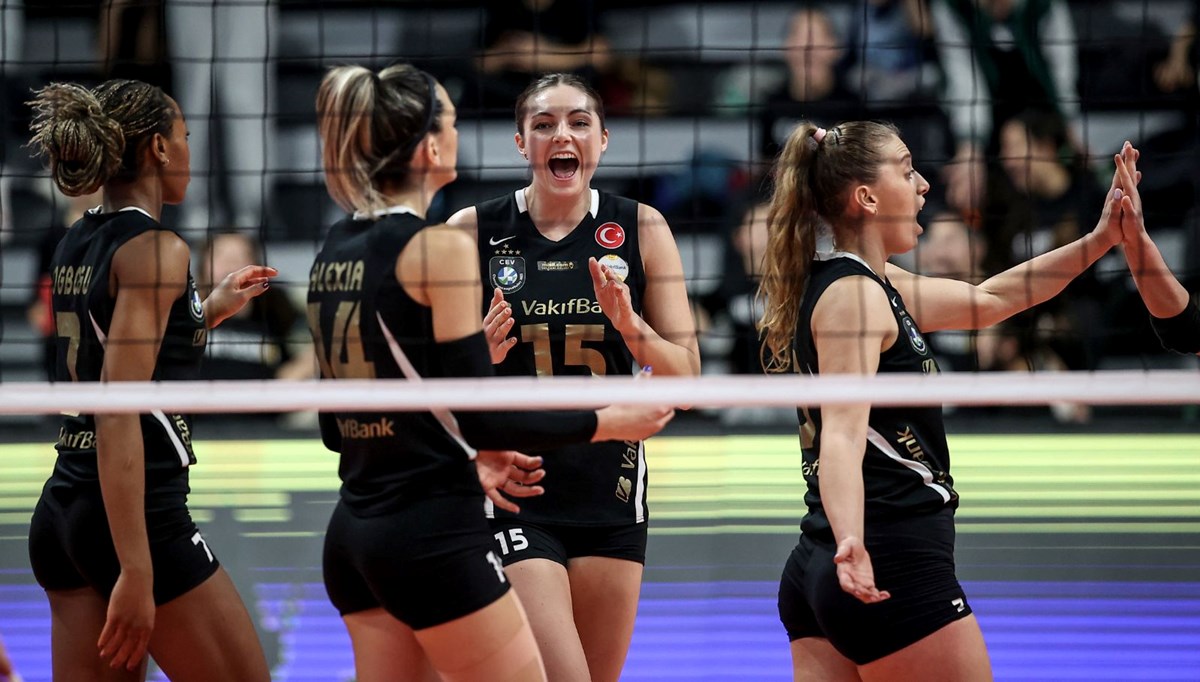 VakıfBank CEV Şampiyonlar Ligi'nde çeyrek finalde