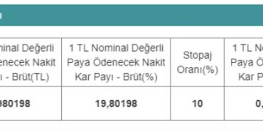 100 Milyon TL Kar Payı Dağıtacak