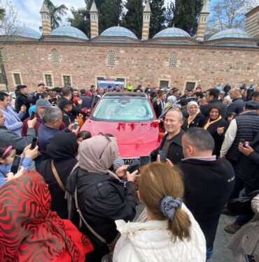 Gebze'de TOGG izdihamı