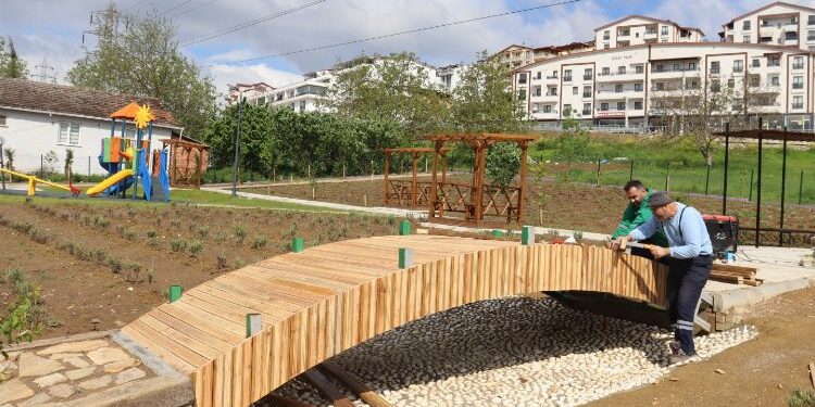 İzmit'te Lavanta Parkı’nda çalışmalar sürüyor