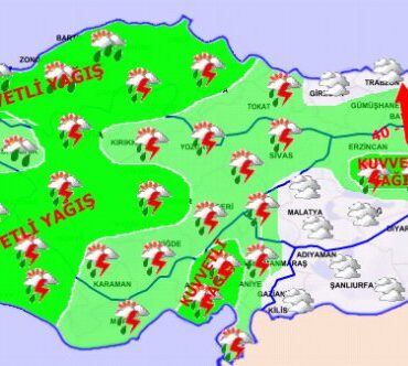 Meteoroloji'den sarı kodlu uyarı