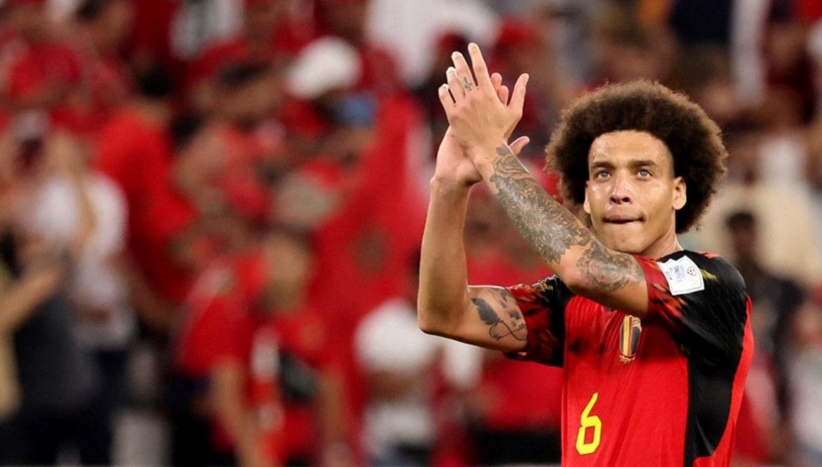 Axel Witsel'den Belçika'ya veda