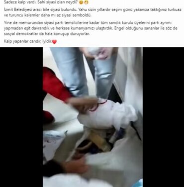 Başkan Hürriyet’ten kalpli kumanya poşetlerine siyasi diyenlere yanıt