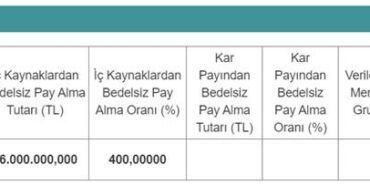 Dev Firma Yüzde 400 Sermaye Artırımı Yapacak