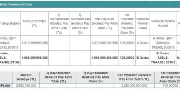 Dev Şirket Yüzde 100 Bedelsiz Sermaye Artırımı Yapacak