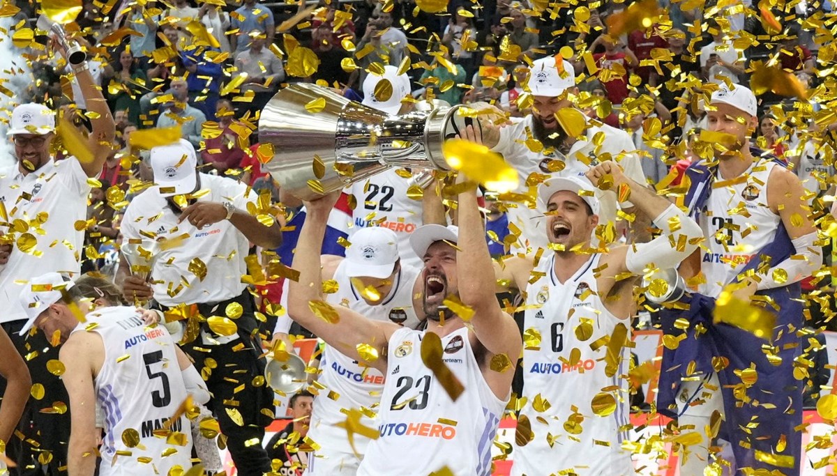 EuroLeague'de şampiyon Real Madrid