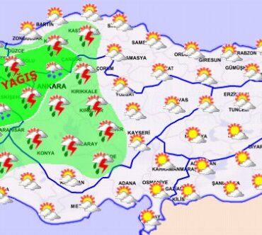Meteoroloji'den kuvvetli yağış, sel uyarısı