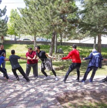 Nevşehir'de eğlence engel tanımadı