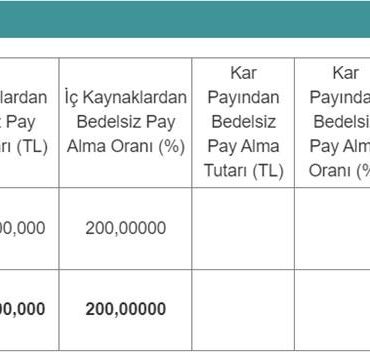 SPK Onayı Verdi, Yüzde 200 Sermaye Artırımı Yapacak