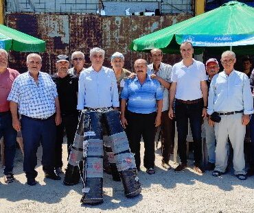Manisa Sarıgöl ve Alaşehirli üreticilere sergi bezi desteği