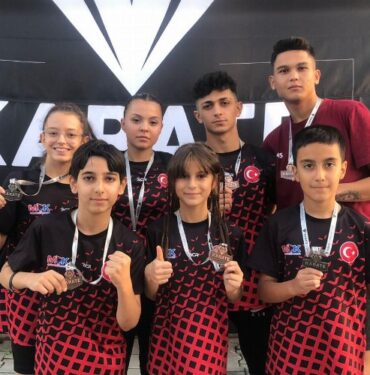 Manisa'ya 'Diamond Cup'tan 7 madalya