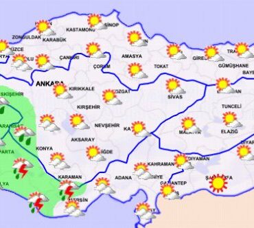 Kıyı illere şiddetli yağmur uyarısı