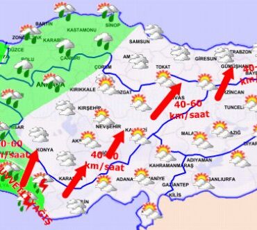 Ege ve Akdeniz'e kuvvetli yağış uyarısı