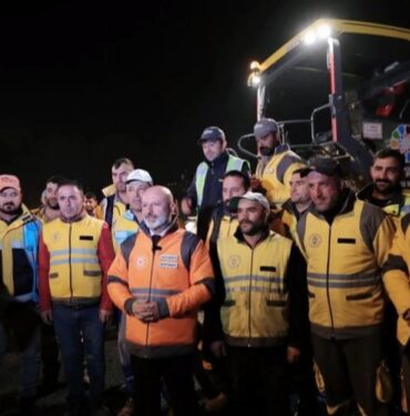 Kayseri Kocasinan'dan 40 saatlik hizmet rekoru