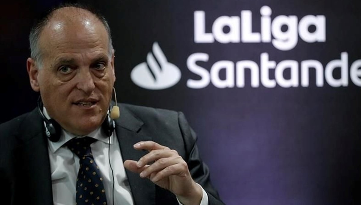 LaLiga Başkanı Javier Tebas istifa etti