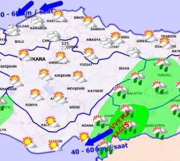 Bugün Türkiye'de hava durumu nasıl olacak?