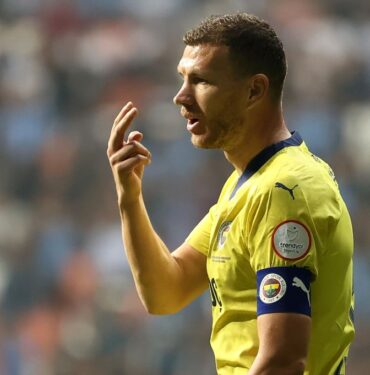 Fenerbahçe'den Dzeko için sakatlık açıklaması