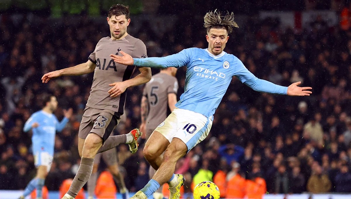 Manchester City ve Tottenham arasındaki gol düellosunda kazanan yok