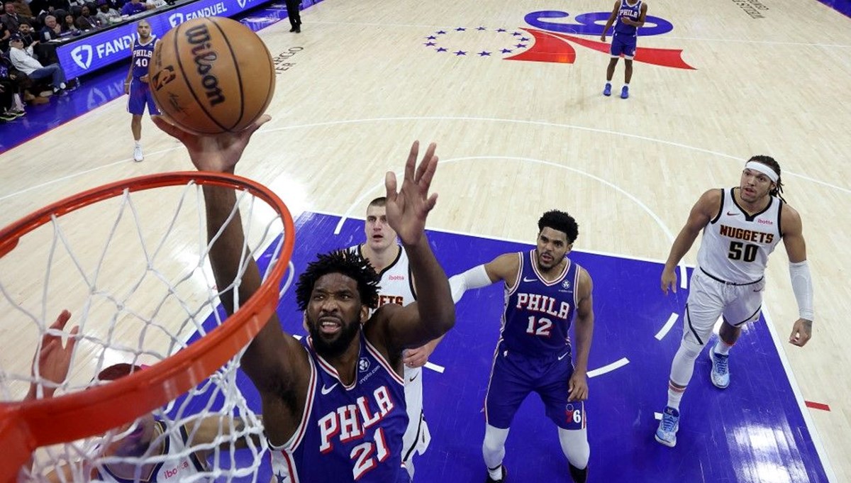 NBA'de Embiid'in 41 sayısı 76ers'a galibiyeti getirdi