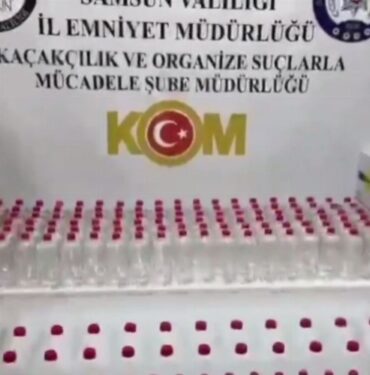 Samsun'da 1 tonu aşkın etil alkole 'Çengel'!