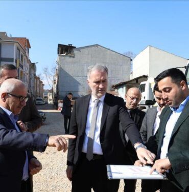 Bursa İnegöl'de atıl alanlar otoparka dönüşüyor