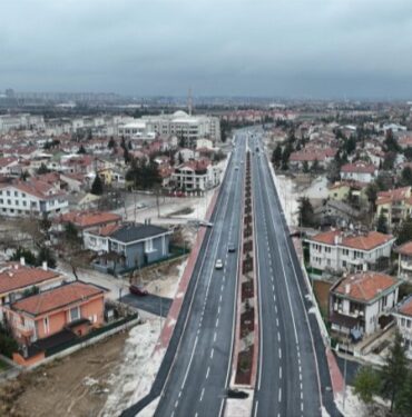 Konya'da Necmettin Erbakan Caddesi’nin bir etabı daha hizmete alındı