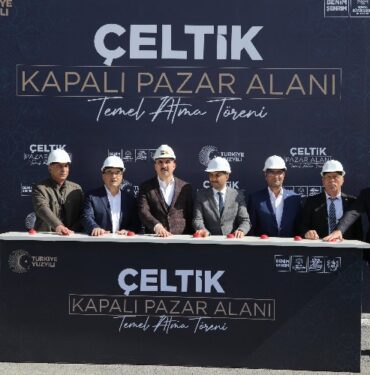 Konya'nın en büyük kapalı pazaryeri için ilk temel