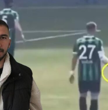 Maçta elinde telefonla görüntülenen futbolcu Emre Sağlık konuştu: Hakem maçı durdurmadı