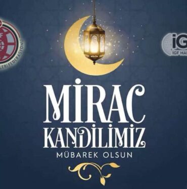 Miraç Kandilimiz mübarek olsun