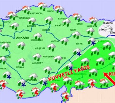Sel, fırtına ve kuvvetli yağış uyarısı