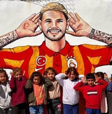 Mauro Icardi Diyarbakır'ı paylaştı | Ünlü futbolcu duvara resmedildi