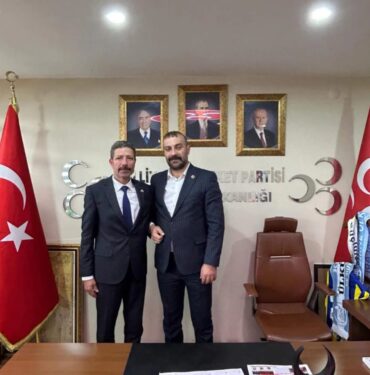 MHP Keşan’dan İl Başkanı Emre Tokluoğlu’na ziyaret